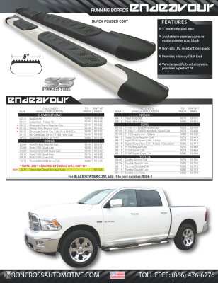 Iron Cross - Iron Cross 716-9280 Endeavour Stainless Steel 2007-2014 Toyota Tacoma Double Cab - Image 3