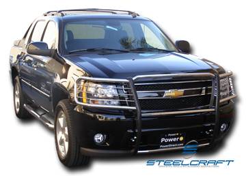 Steelcraft - Steelcraft 50140 Black Grille Guard Chevy Avalanche 1500 (with cladding) (2002-2006) - Image 2