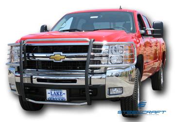 Steelcraft - Steelcraft 50160 Black Grille Guard Chevy Silverado 1500 HD (2001-2002) - Image 2