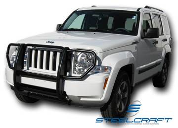 Steelcraft - Steelcraft 52070 Black Grille Guard Jeep Liberty (2002-2007) - Image 2