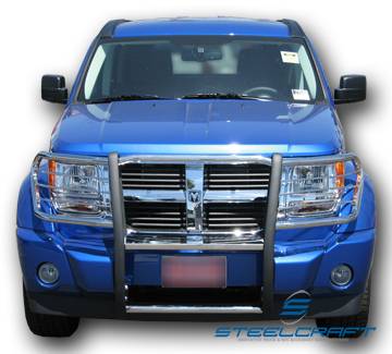 Steelcraft - Steelcraft 52197 Stainless Steel Grille Guard Dodge Nitro (2007-2013) - Image 2