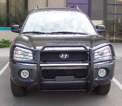 Steelcraft - Steelcraft 57037 Stainless Steel Grille Guard Hyundai Sante Fe (2007-2009) - Image 2