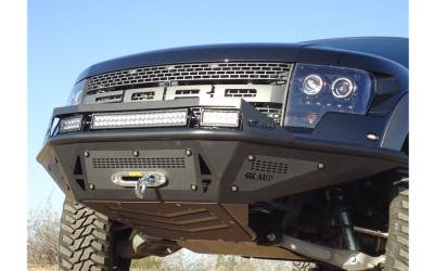 Addictive Desert Designs - Addictive Desert Designs ADDFB011012500103 Stealth Front Bumper with Winch Mount Front Raptor 2010-2013 - Image 2