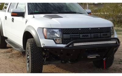 Addictive Desert Designs - Addictive Desert Designs ADDFB013081150103 Standard Front Bumper with Winch Mount Ford Raptor 2008-2010 - Image 2