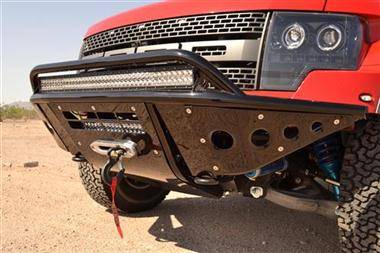 Addictive Desert Designs - Addictive Desert Designs ADDFB013222400103 Standard Front Bumper with Winch Mount Ford Raptor 2010-2013 - Image 3